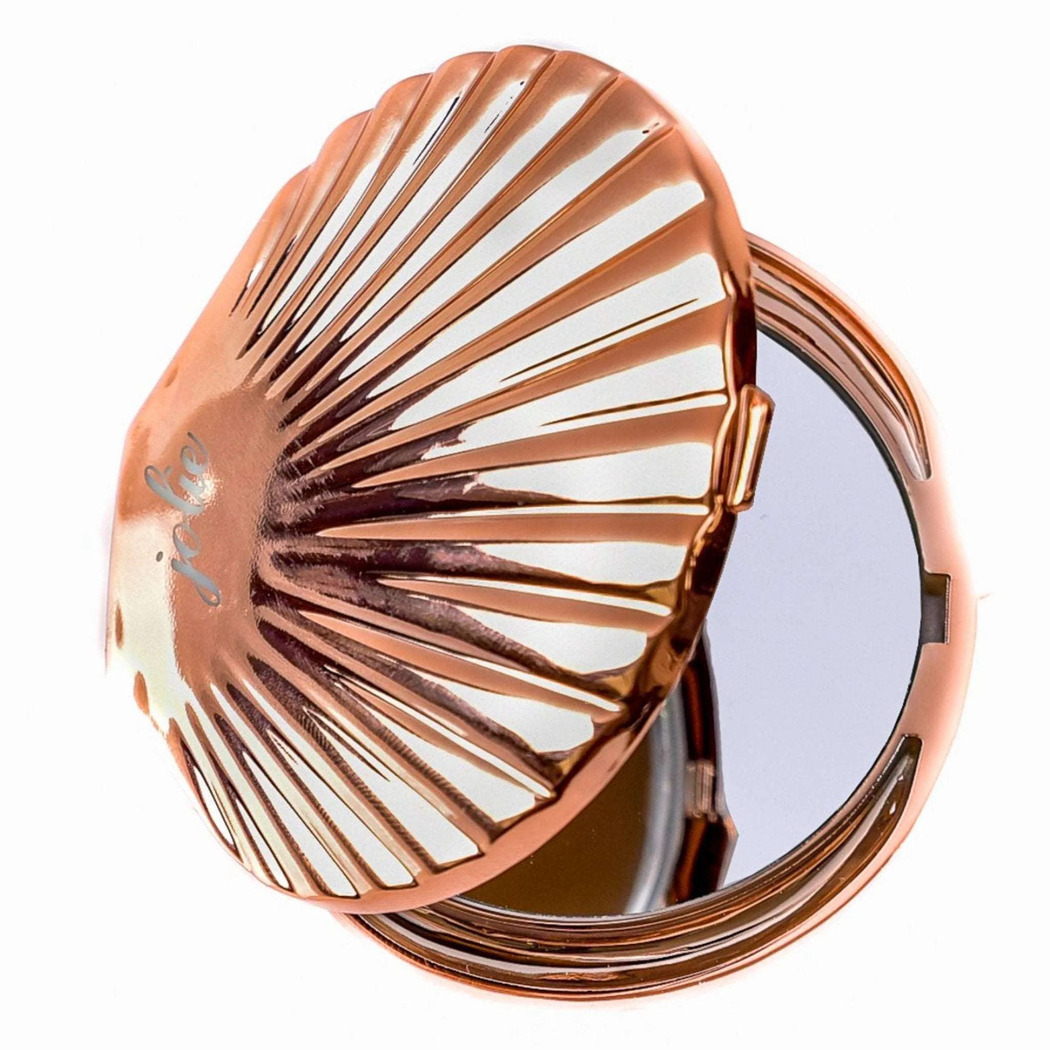 Rose Gold Compact Mermaid Mirror - Image 3